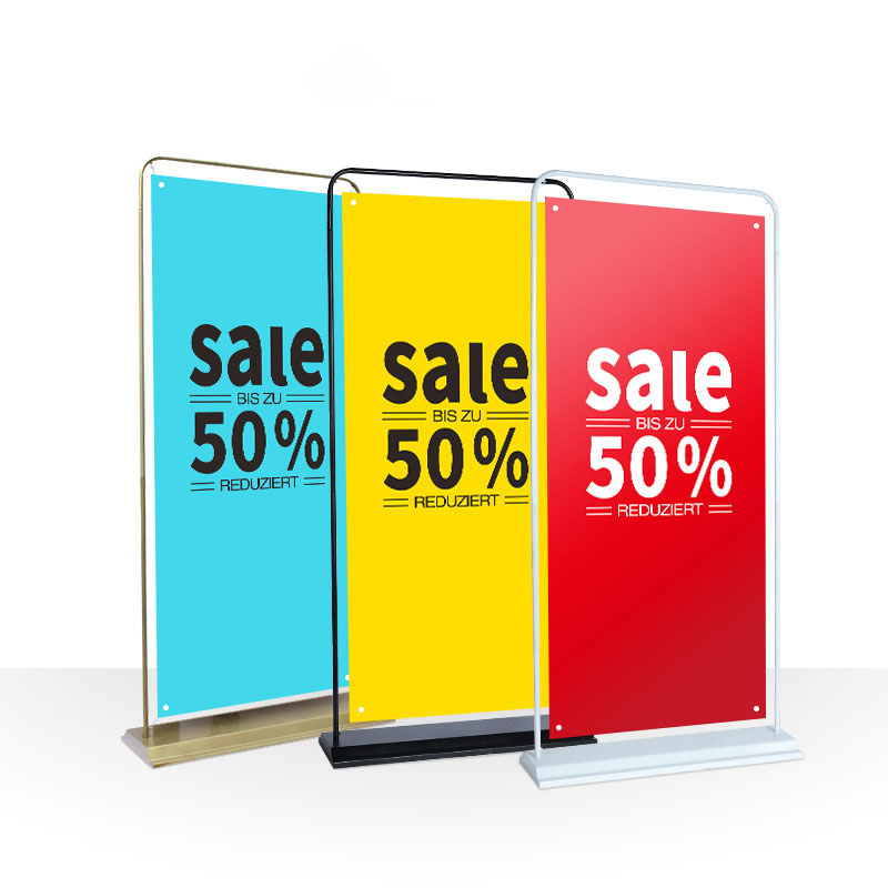 Door Shape Tube Banner Stand